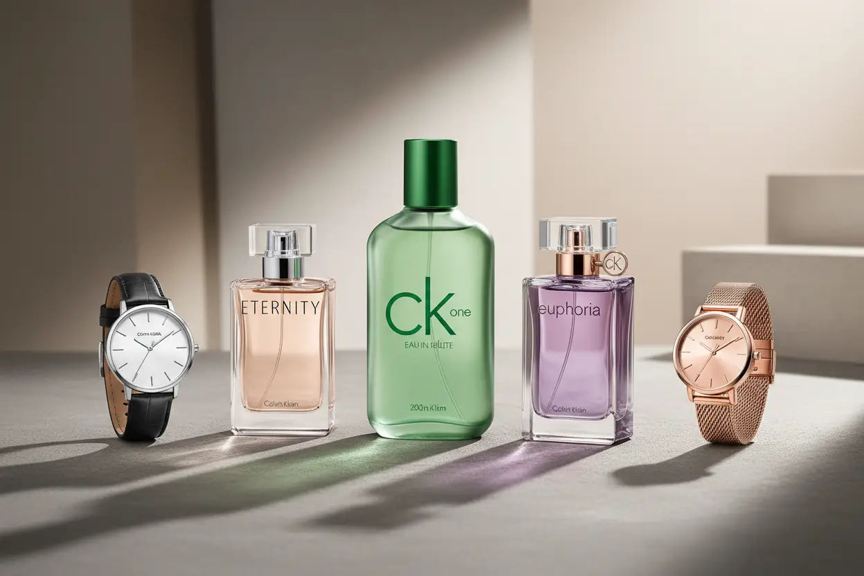 Calvin Klein – Uhren Parfums & Sonnenbrillen