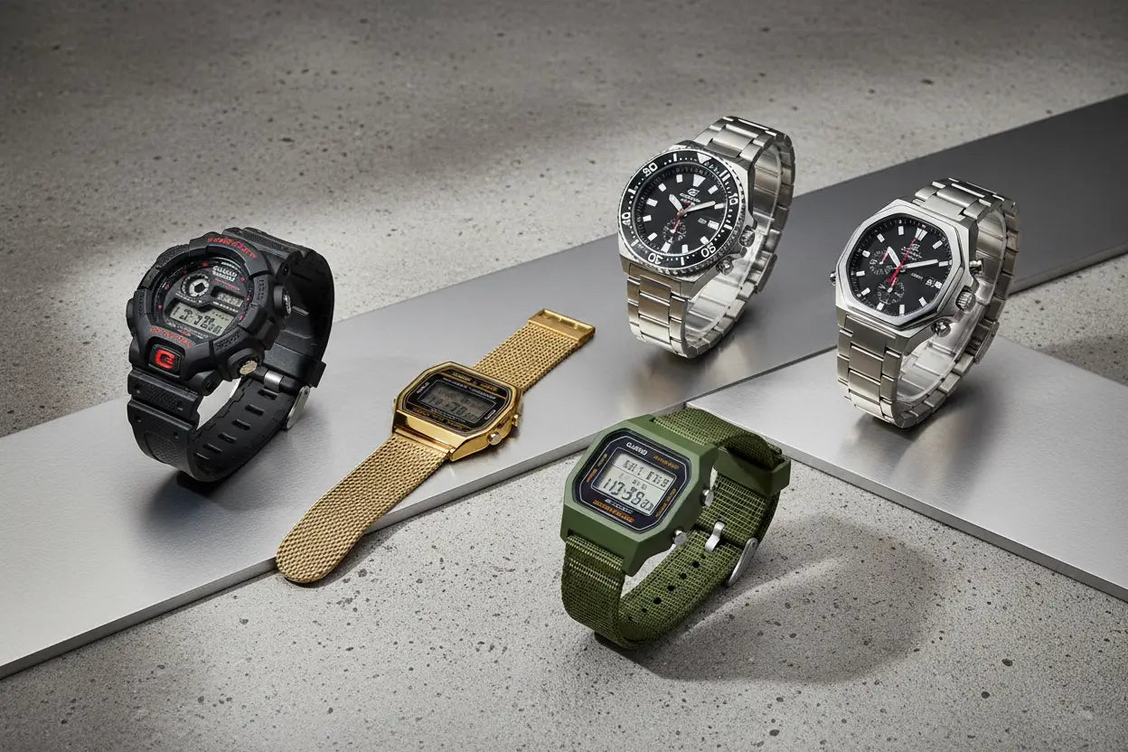 Casio Uhren – Collection G-Shock & Retro