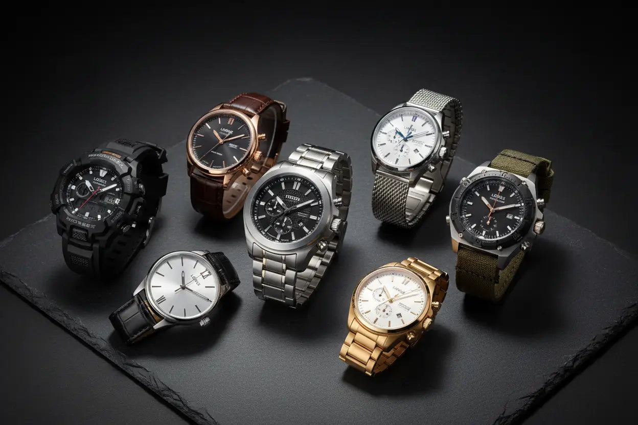 Herrenuhren – Casio Lorus & Police | AWK Flagship
