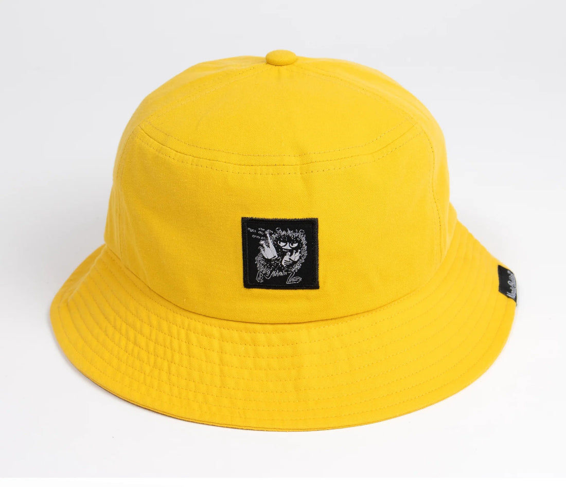 Bucket Hat Stinky – Gelb – Detailansicht 1