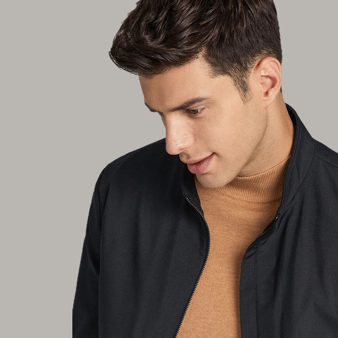 A.1 Herren Casual-Business-Jacke – Detailansicht 3