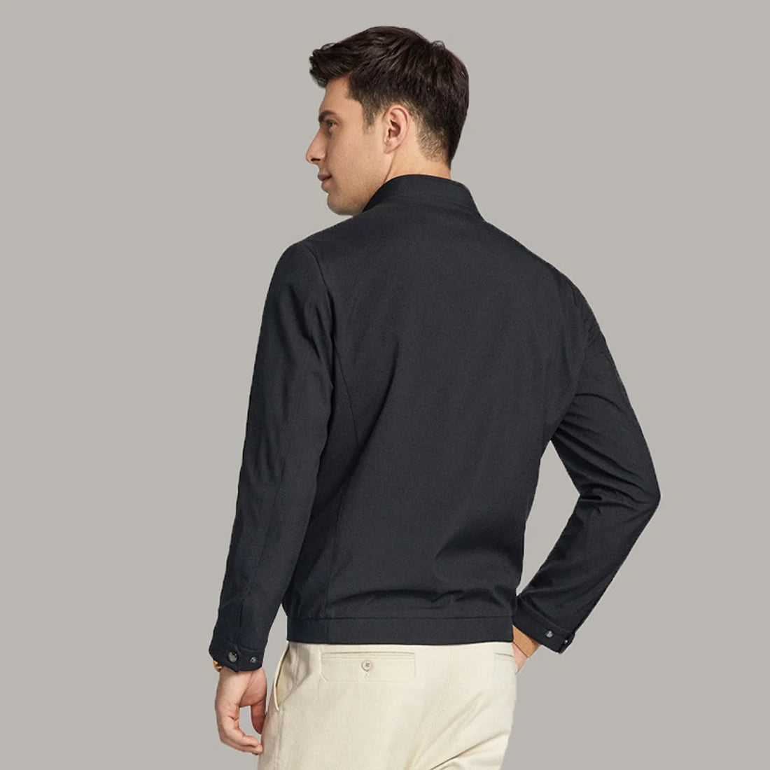 A.1 Herren Casual-Business-Jacke – Detailansicht 4