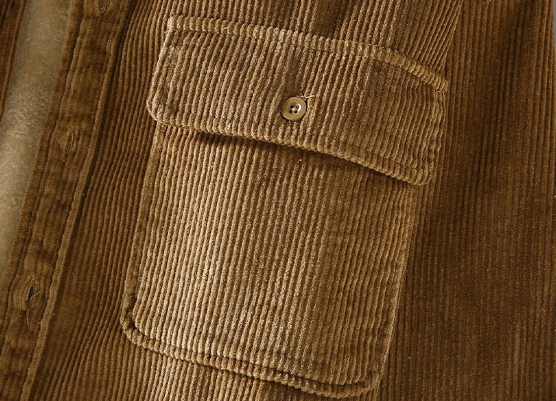 A.1 Herren Gefütterte Hemdjacke – Detailansicht 4