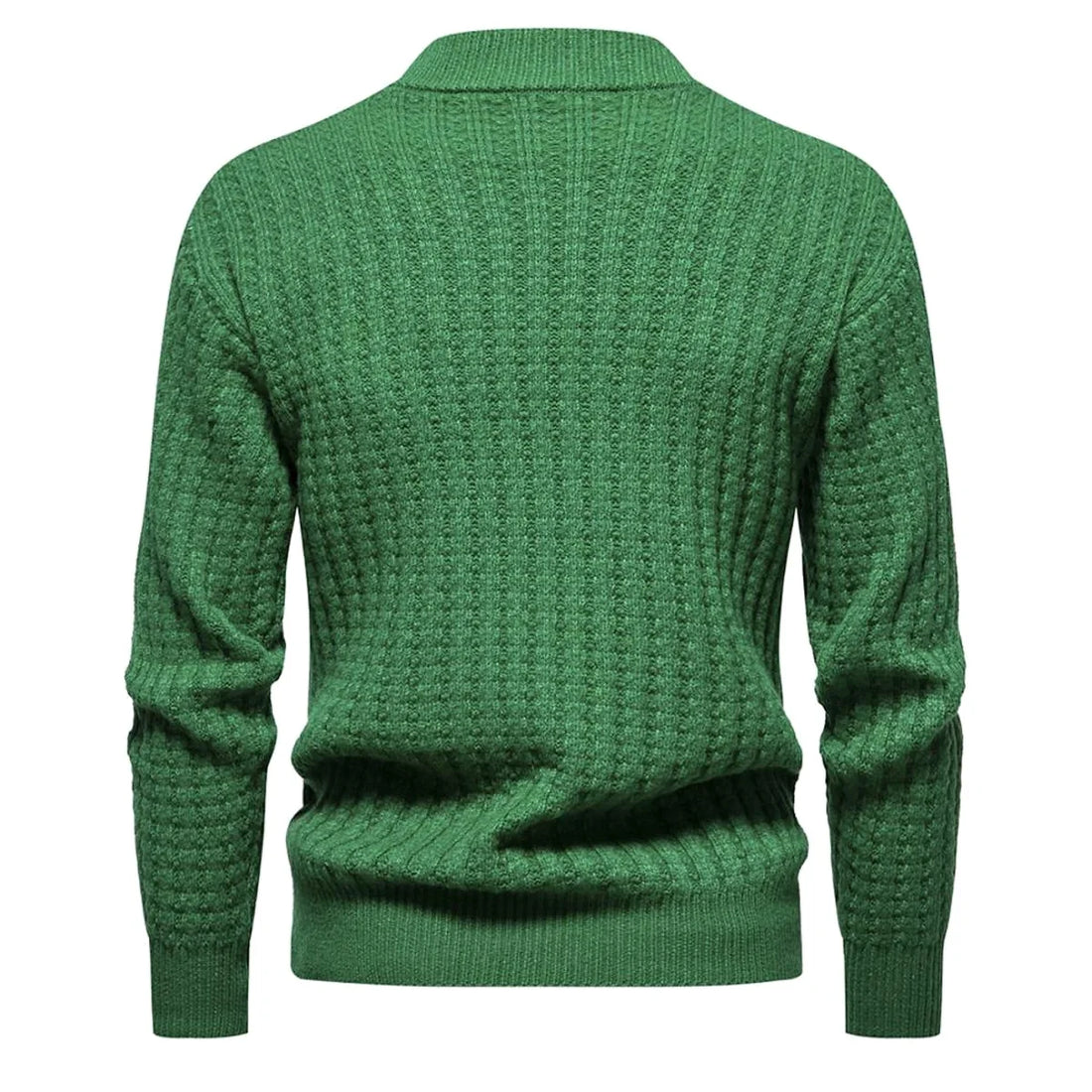 A.1 Herren Strickpullover mit Rundhals – Detailansicht 5