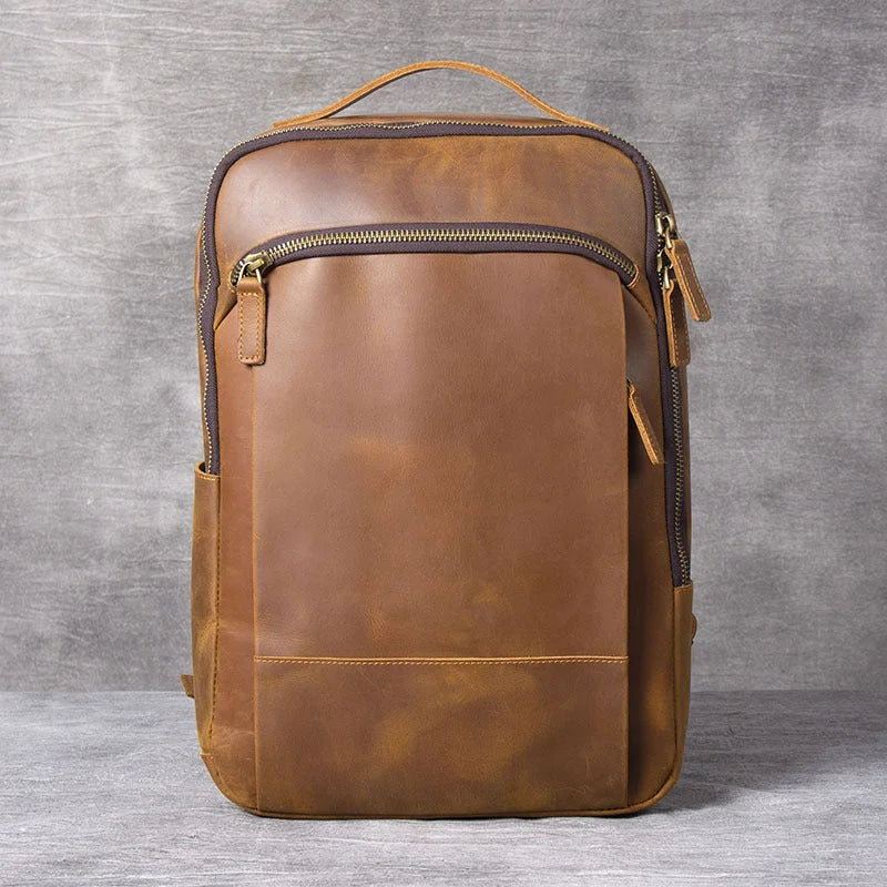 ALLFASHION HeritageRider Lederrucksack – Detailansicht 5