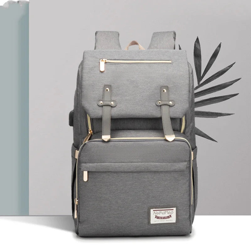 ALLFASHION MommyPro Oxford-Wickelrucksack – Detailansicht 5