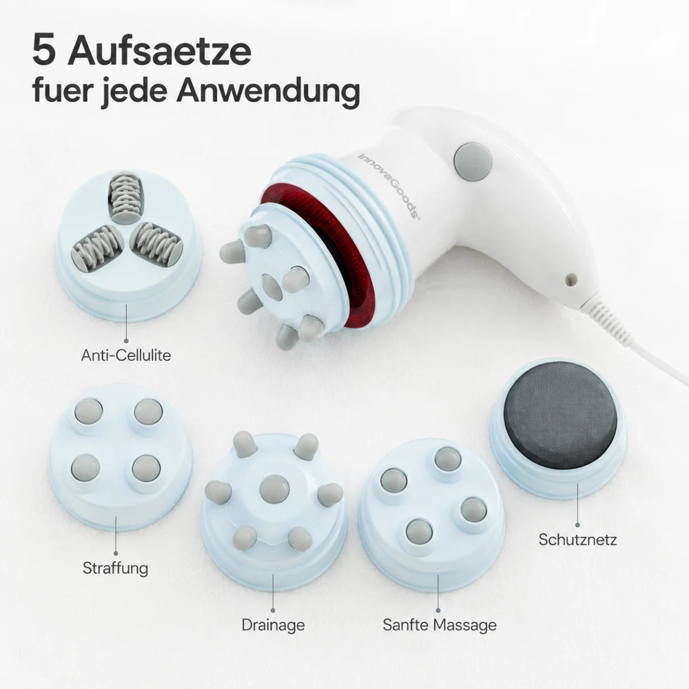 5-in-1 Anti-Cellulite Massagegerät mit Infrarotwärme – Detailansicht 2