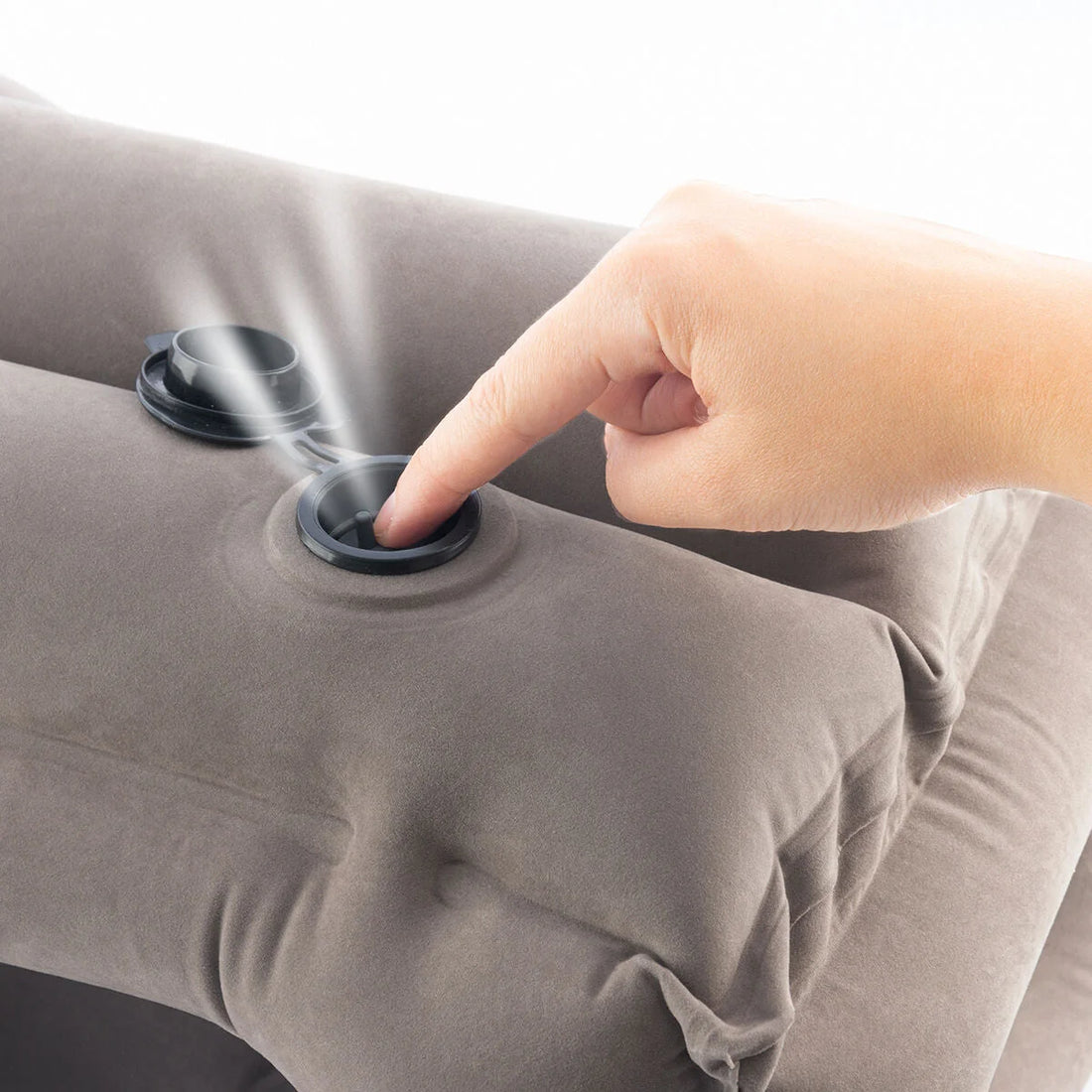 Aufblasbares Reisekissen Snoozy – Detailansicht 2