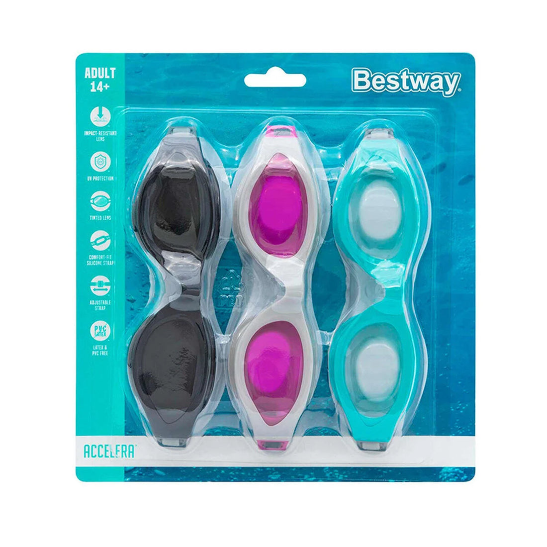 Bestway 21077 Schwimmbrille – ab 14 Jahren – Detailansicht 3