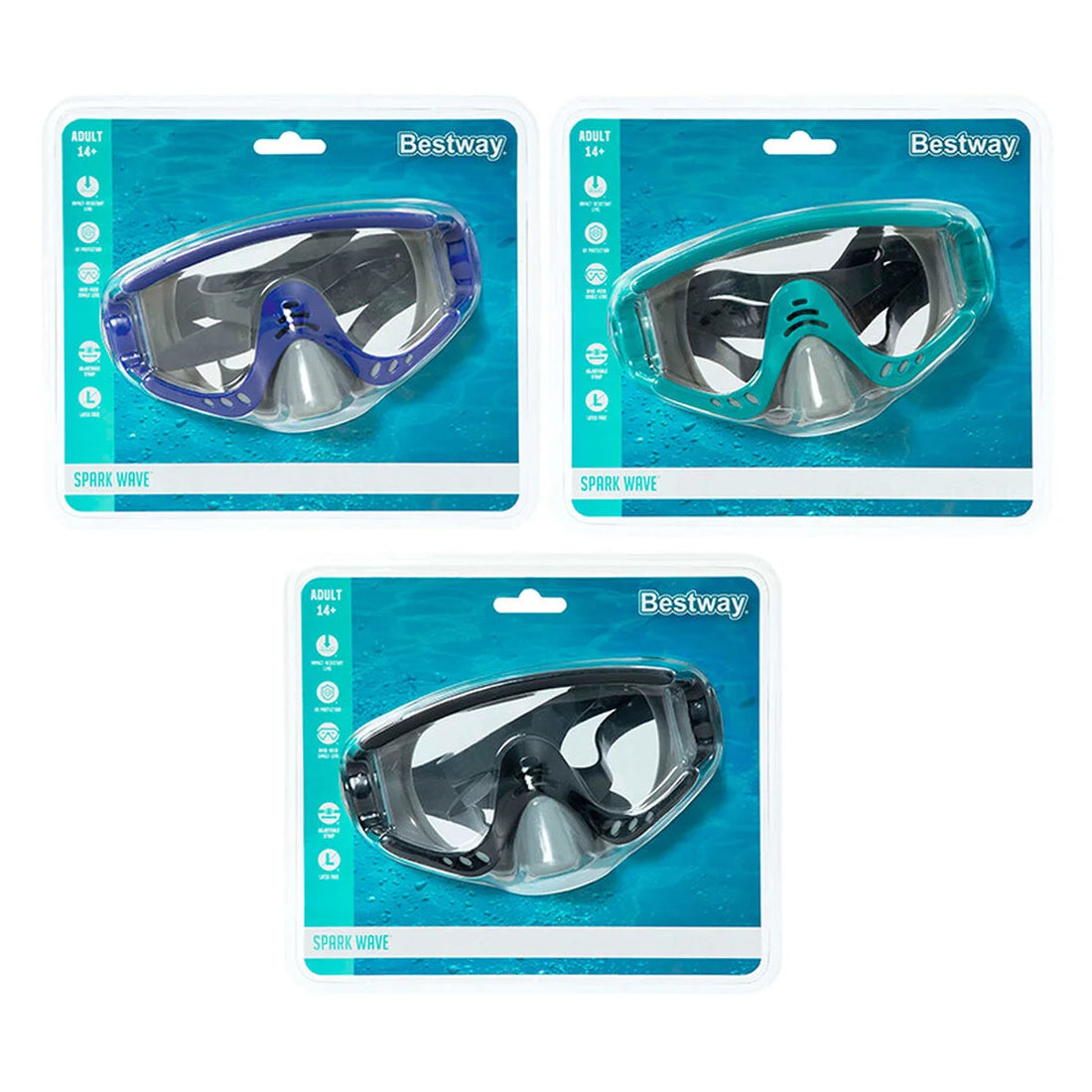 Bestway 22039 Junior-Schwimmmaske – ab 7 Jahren – Detailansicht 3