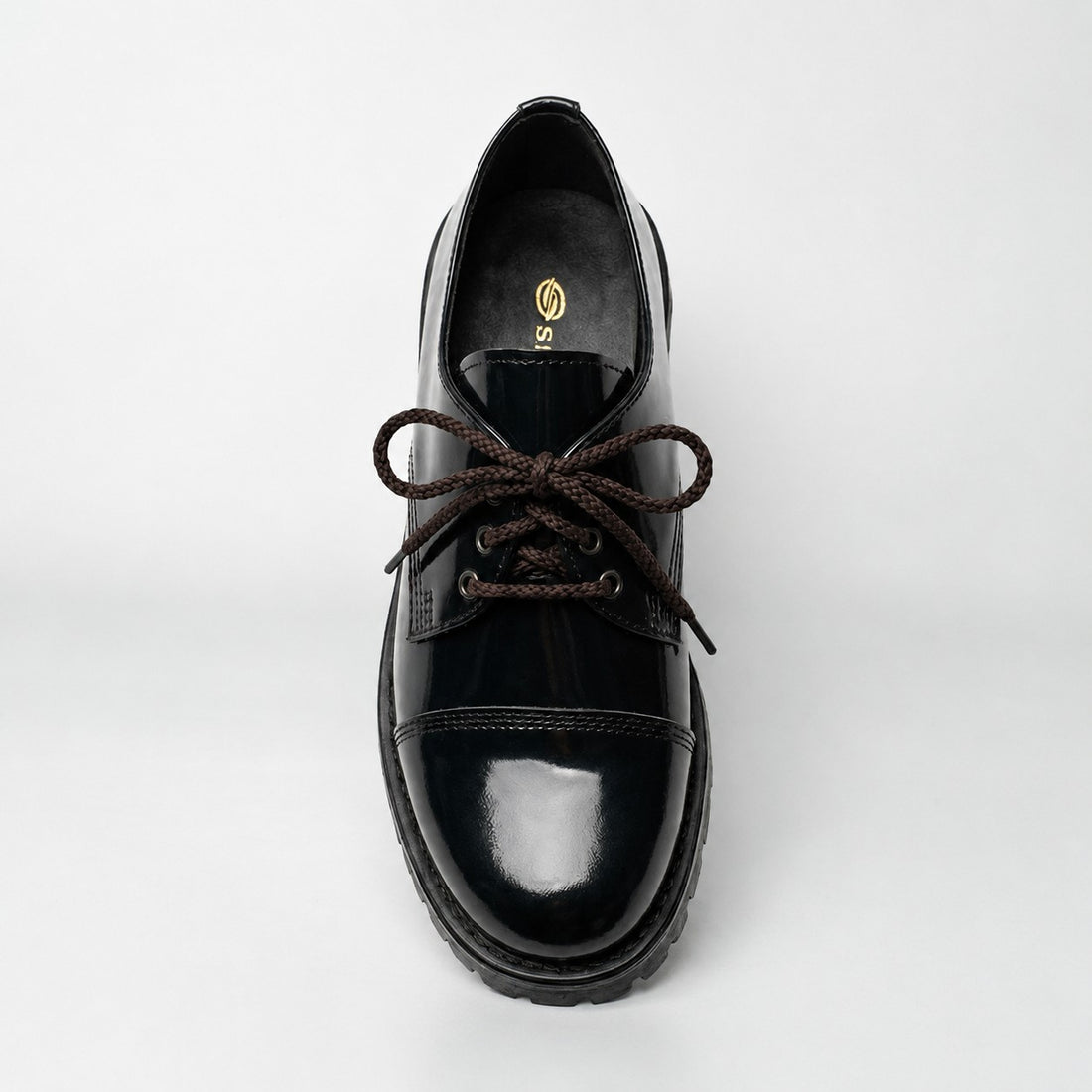 Schuhe Schwarz – Lackleder – Detailansicht 1