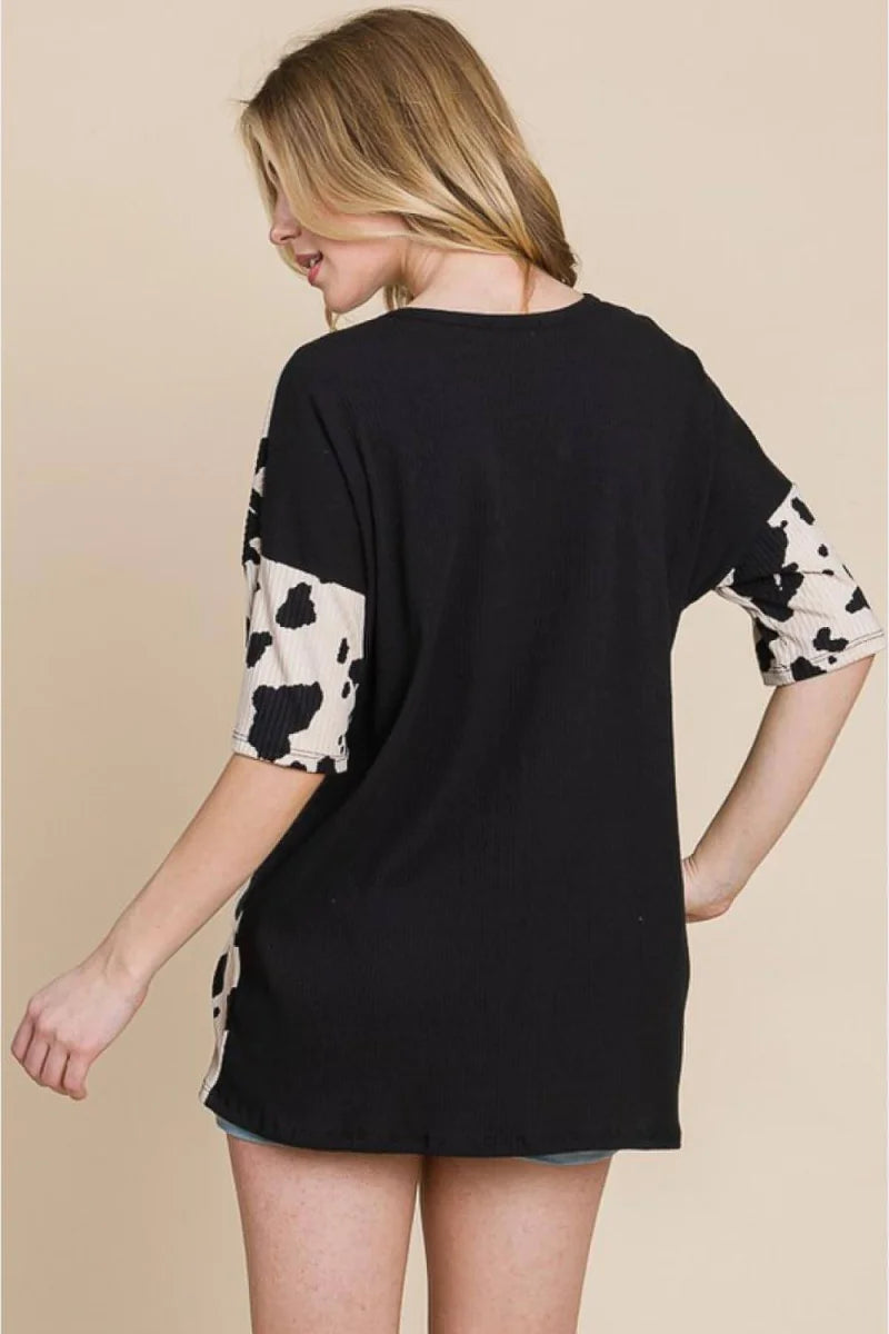 BOMBOM Rodeo Love Damen-T-Shirt – Detailansicht 1