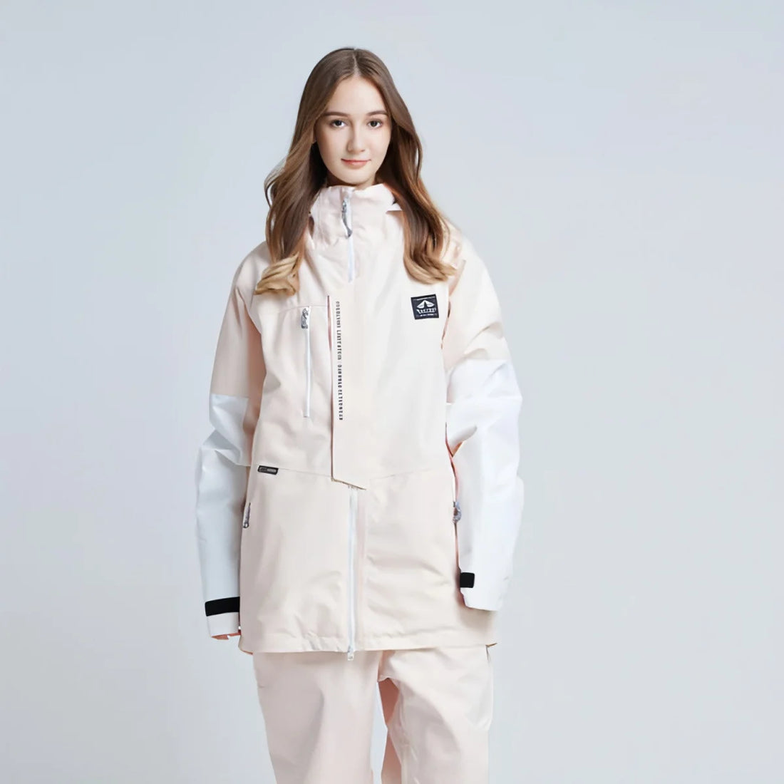 Damen Hoodie-Jacke mit Fleecefutter – Detailansicht 2