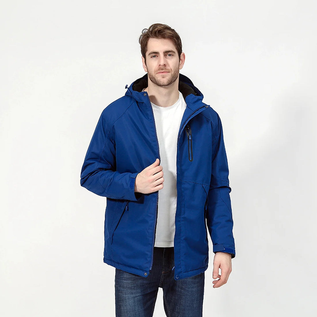 Damen kurze Winter-Steppjacke – Detailansicht 3