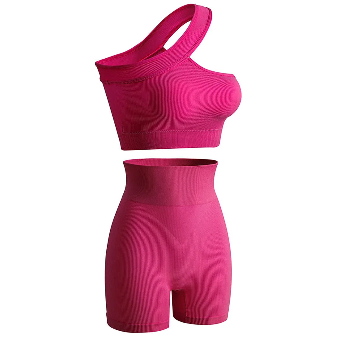Damen Off-Shoulder Fitness-Set – Detailansicht 5