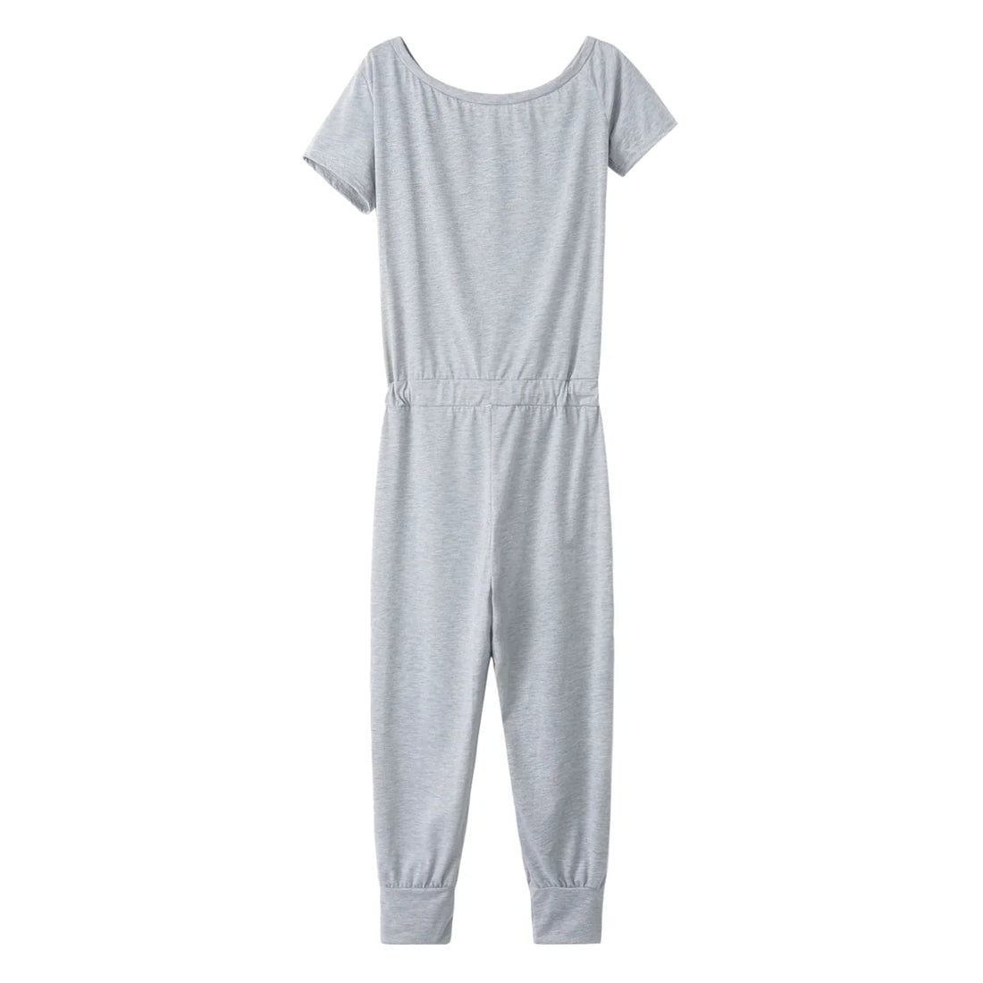 Damen Off-Shoulder Jumpsuit mit Taschen – Detailansicht 3
