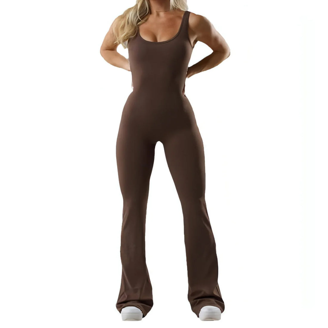 Damen Seamless Yoga-Leggings mit Cut-outs – Detailansicht 3