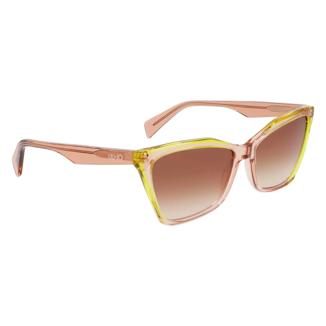 LIU JO LJ796S-279 Damensonnenbrille Braun-Grün – Detailansicht 1