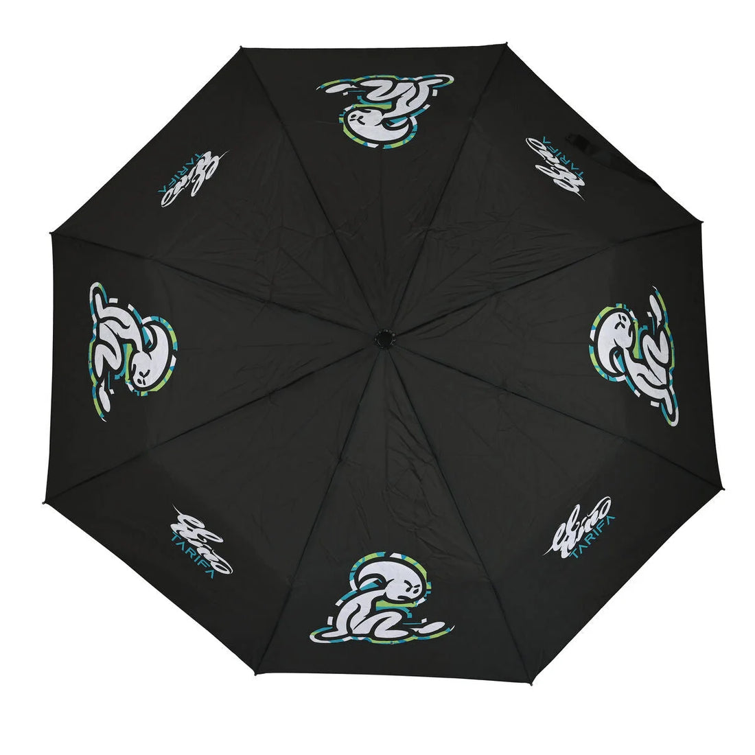 El Niño Green Bali Taschenschirm – Schwarz, Ø 98 cm – Detailansicht 2