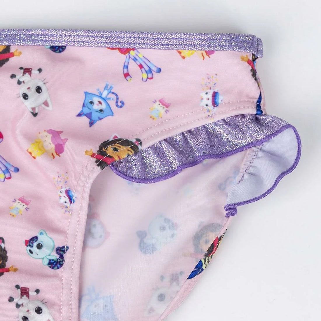 Gabby's Dollhouse Kinder-Bikini – Rosa – Detailansicht 2