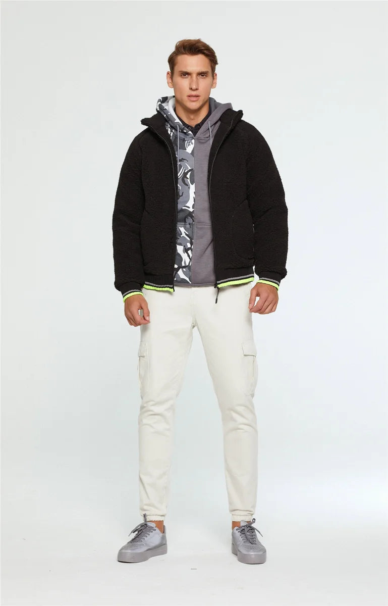 Herren Kaschmirpullover mit Rundhals – Detailansicht 2