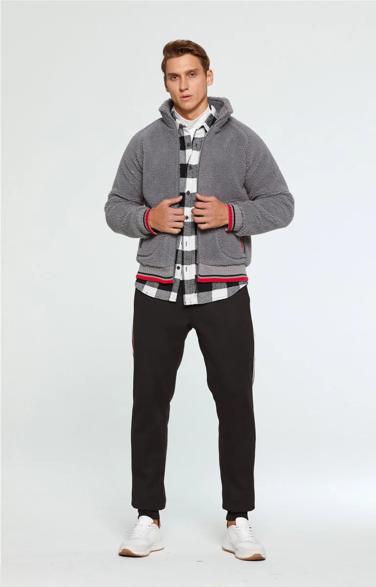 Herren Kaschmirpullover mit Rundhals – Detailansicht 5