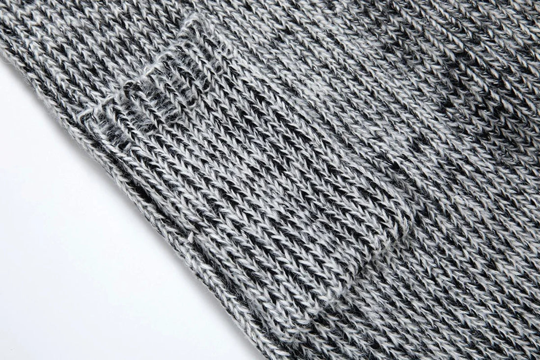 Herren Long-Cardigan mit V-Ausschnitt – Detailansicht 3