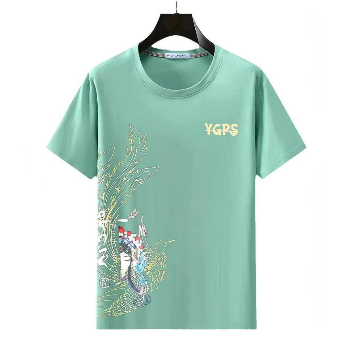 Herren Oversize T-Shirt Plus Size 4XL–12XL – Detailansicht 2