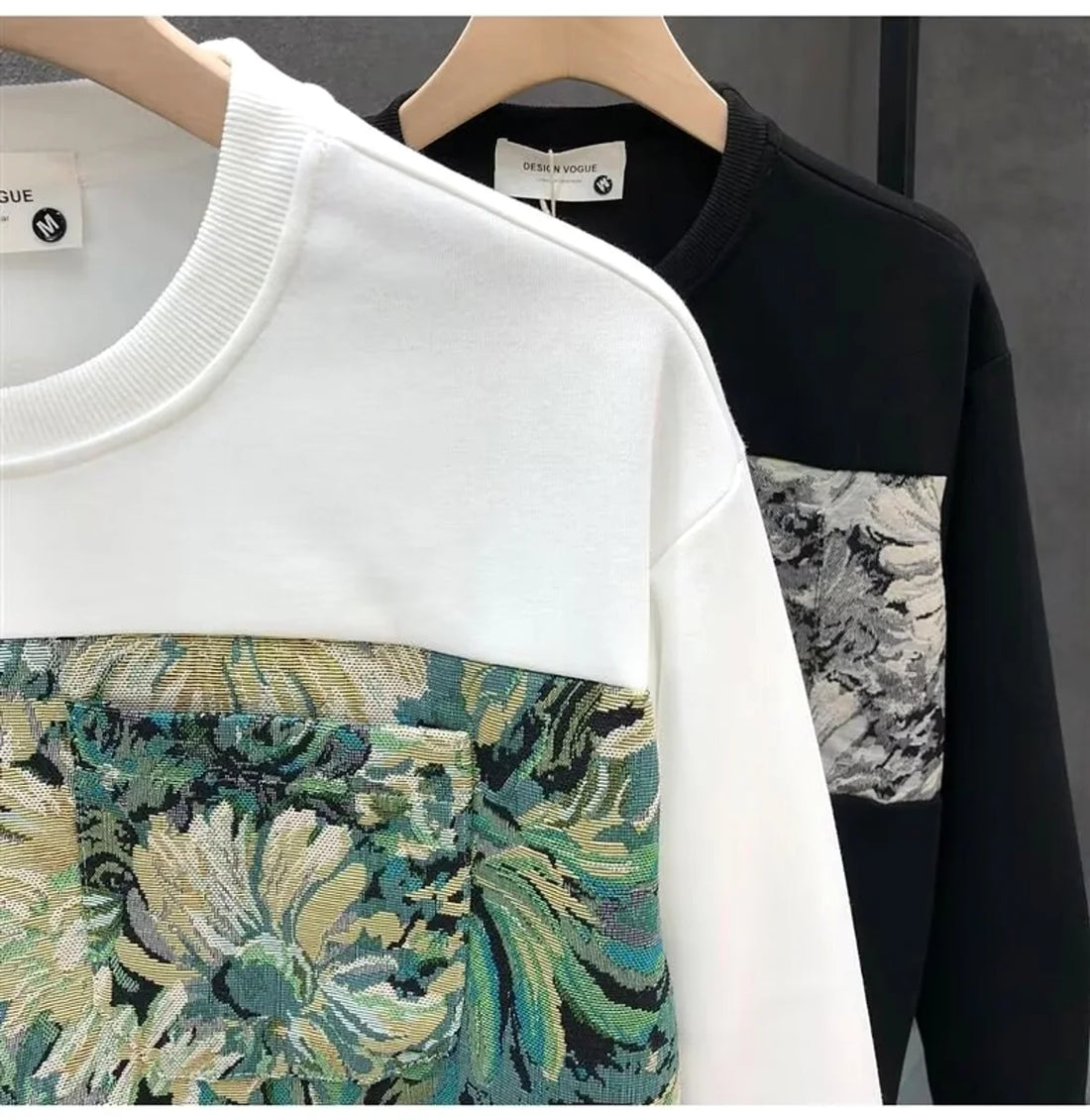 Herren Rundhals-Sweatshirt, wahlweise gefüttert – Detailansicht 5