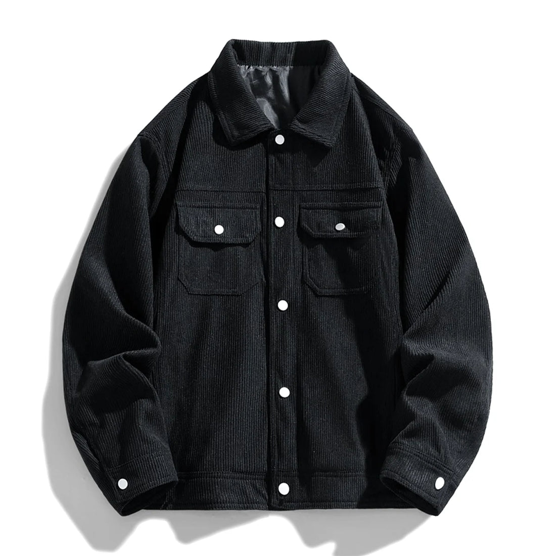 Herren Samtjacke im japanischen Stil – Detailansicht 4