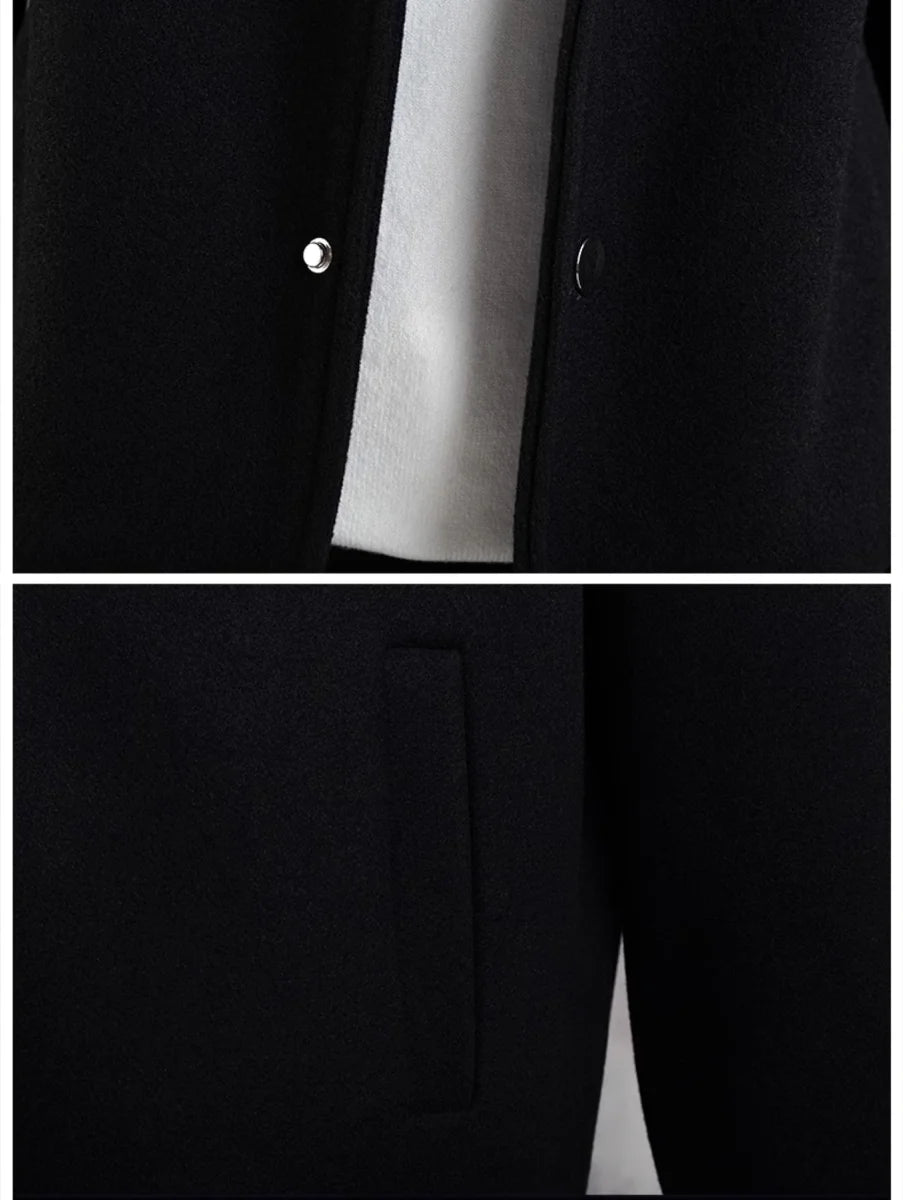 Herren Wolljacke mit Reverskragen – Detailansicht 5