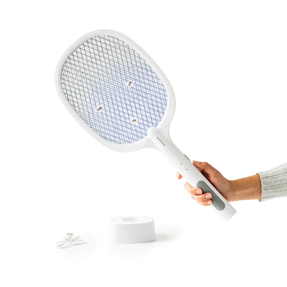Elecfly 2-in-1 elektrische Fliegenklatsche mit UV-Licht – Detailansicht 4