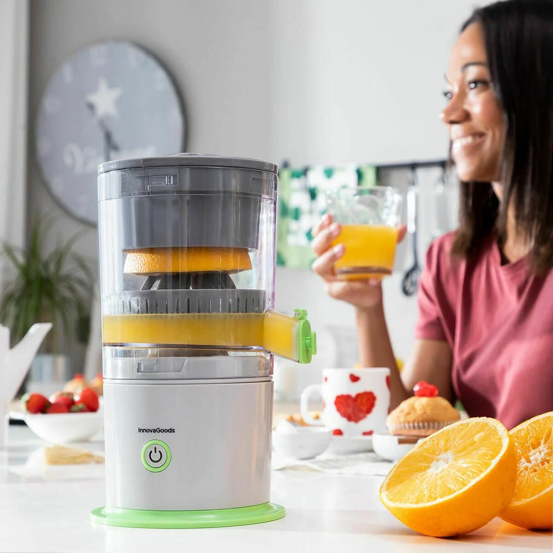 Automatische wiederaufladbare Saftpresse Juisso – Detailansicht 4