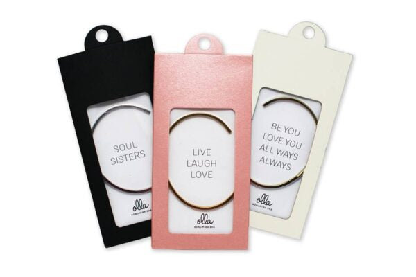 Armband „Live Laugh Love“ – Detailansicht 1