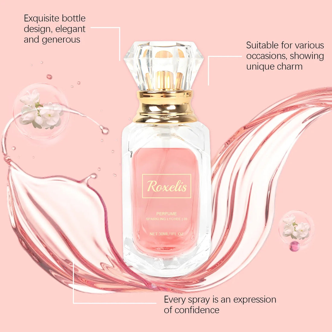 Lychee Crown Crystal Edition Parfum – 30 ml – Detailansicht 4