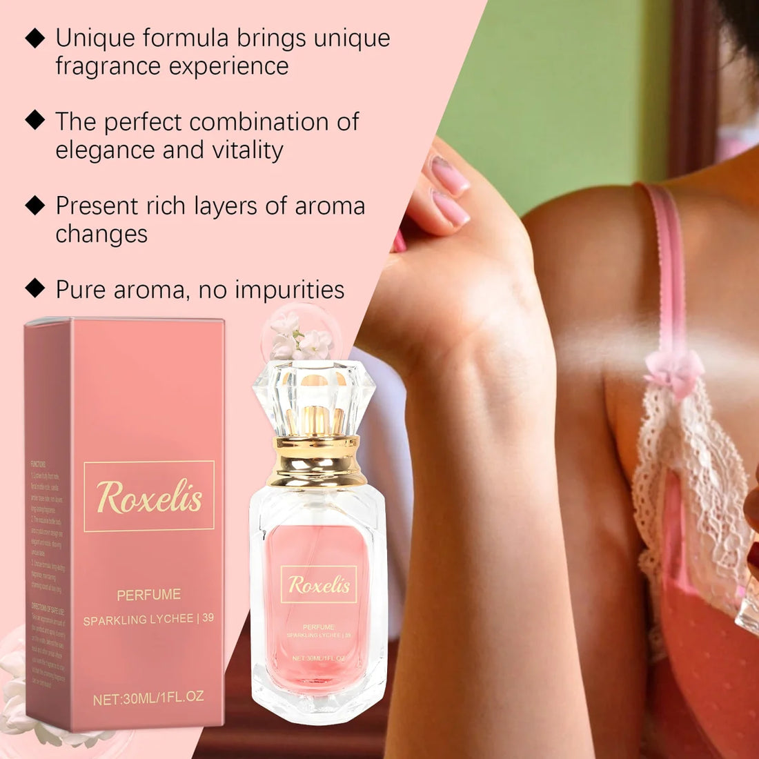 Lychee Crown Crystal Edition Parfum – 30 ml – Detailansicht 3