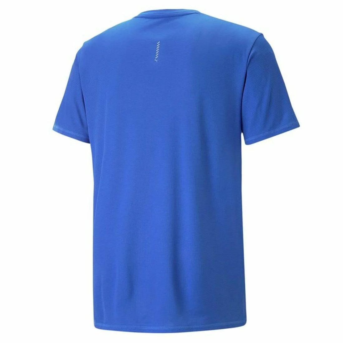 Herren Kurzarm-T-Shirt Puma Run Favorite Logo Blau – Detailansicht 2