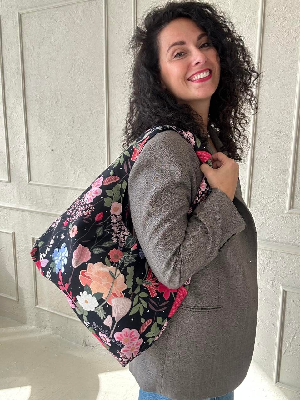 Moon Handtasche – Curly Summer Night – Detailansicht 3