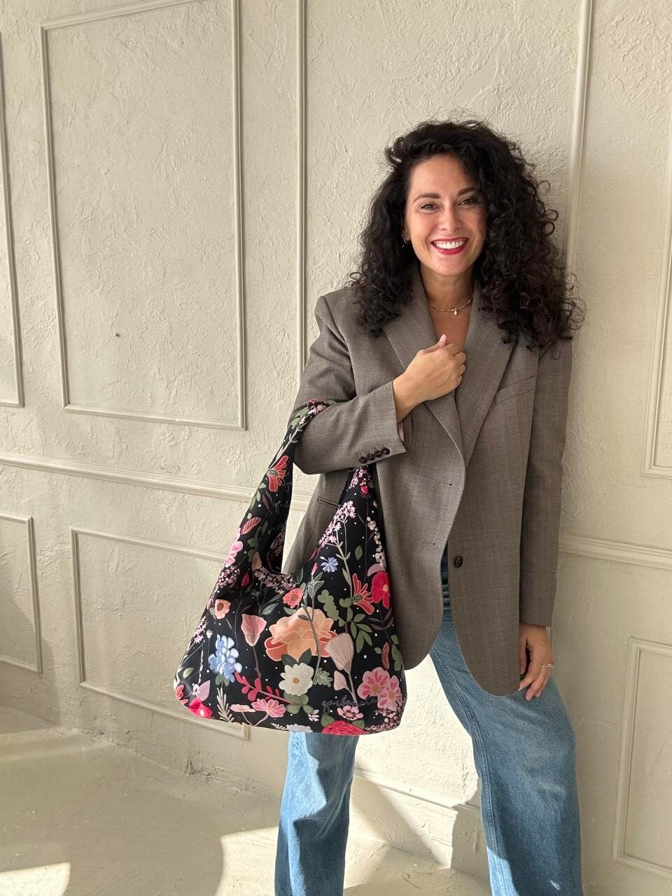 Moon Handtasche – Curly Summer Night – Detailansicht 4