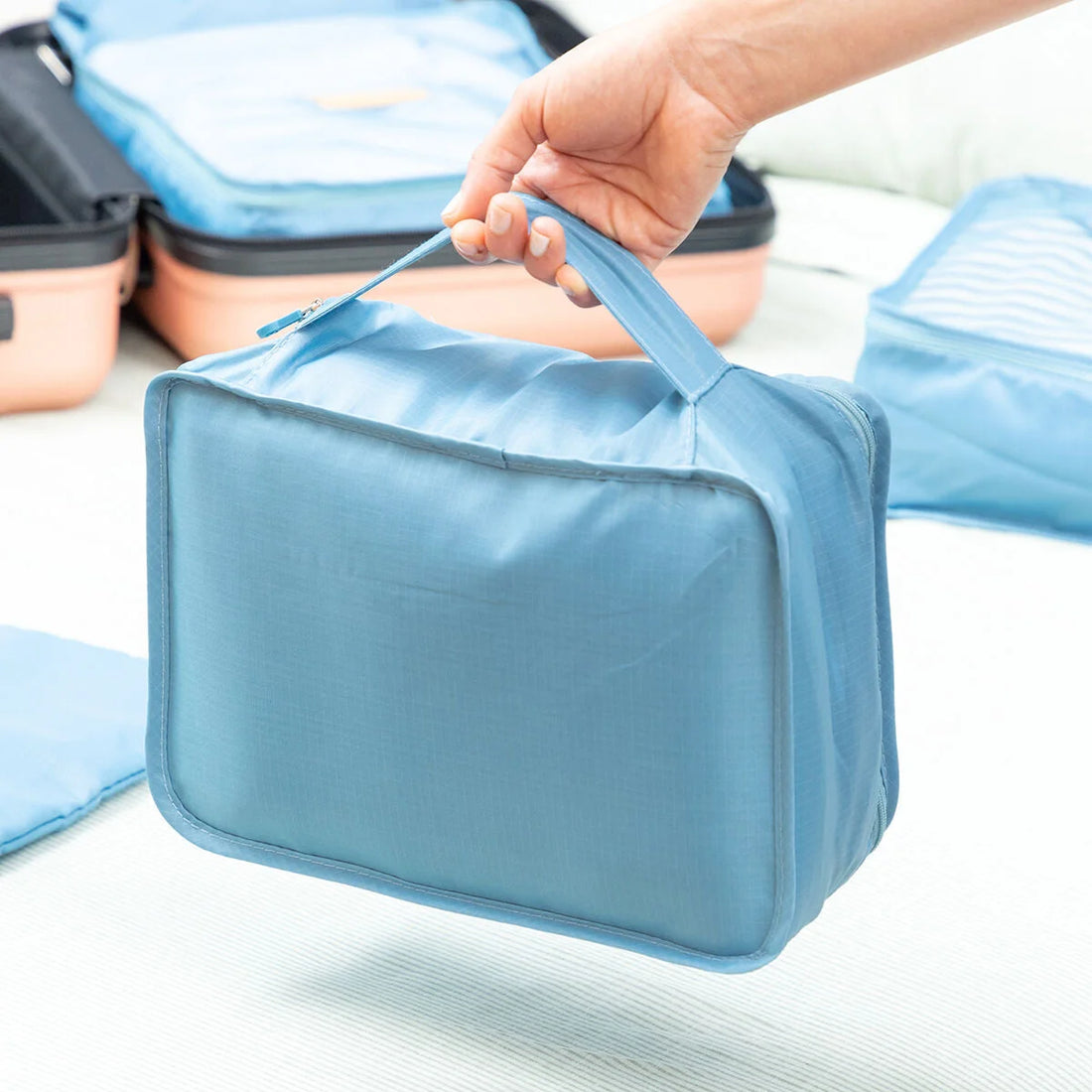 Koffer-Organizer Luggan – 6-teilig – Detailansicht 2