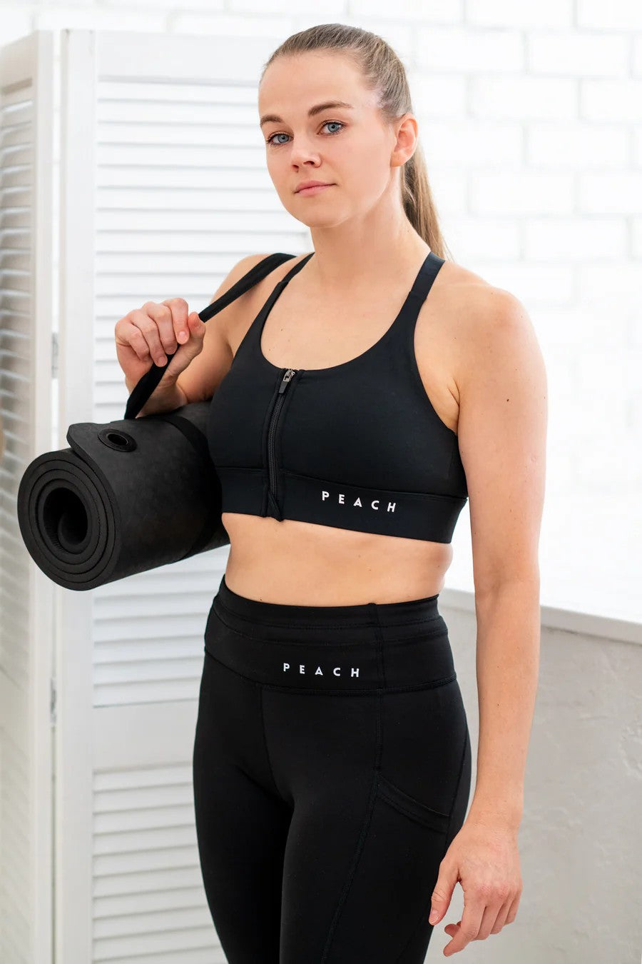 Leggings „PocketPerfect“ – Inky Schwarz – Detailansicht 3