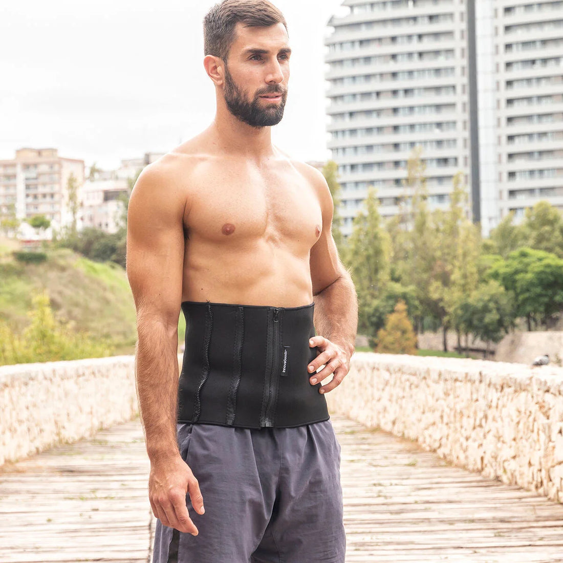 Redle Sportmieder mit Sauna-Effekt, 68–94 cm – Detailansicht 2