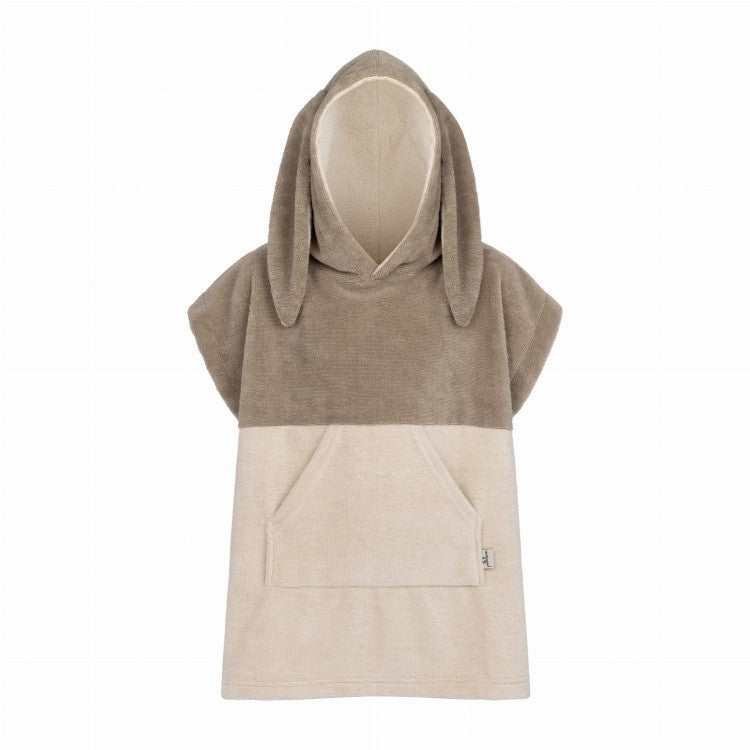 Patulove SurfBUNNY Kinder-Badeponcho Latte – Detailansicht 1