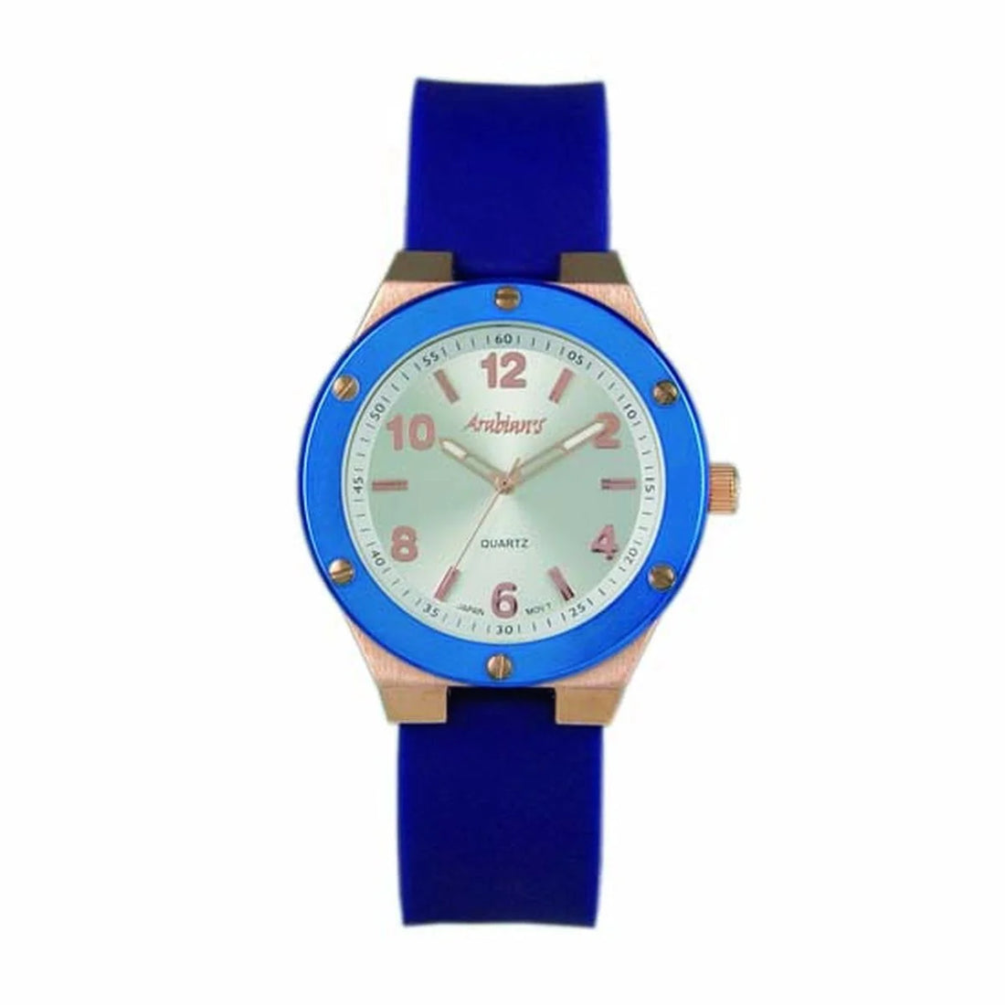 Unisex-Armbanduhr Arabians HBP2175W – Blau, 40 mm – Detailansicht 1