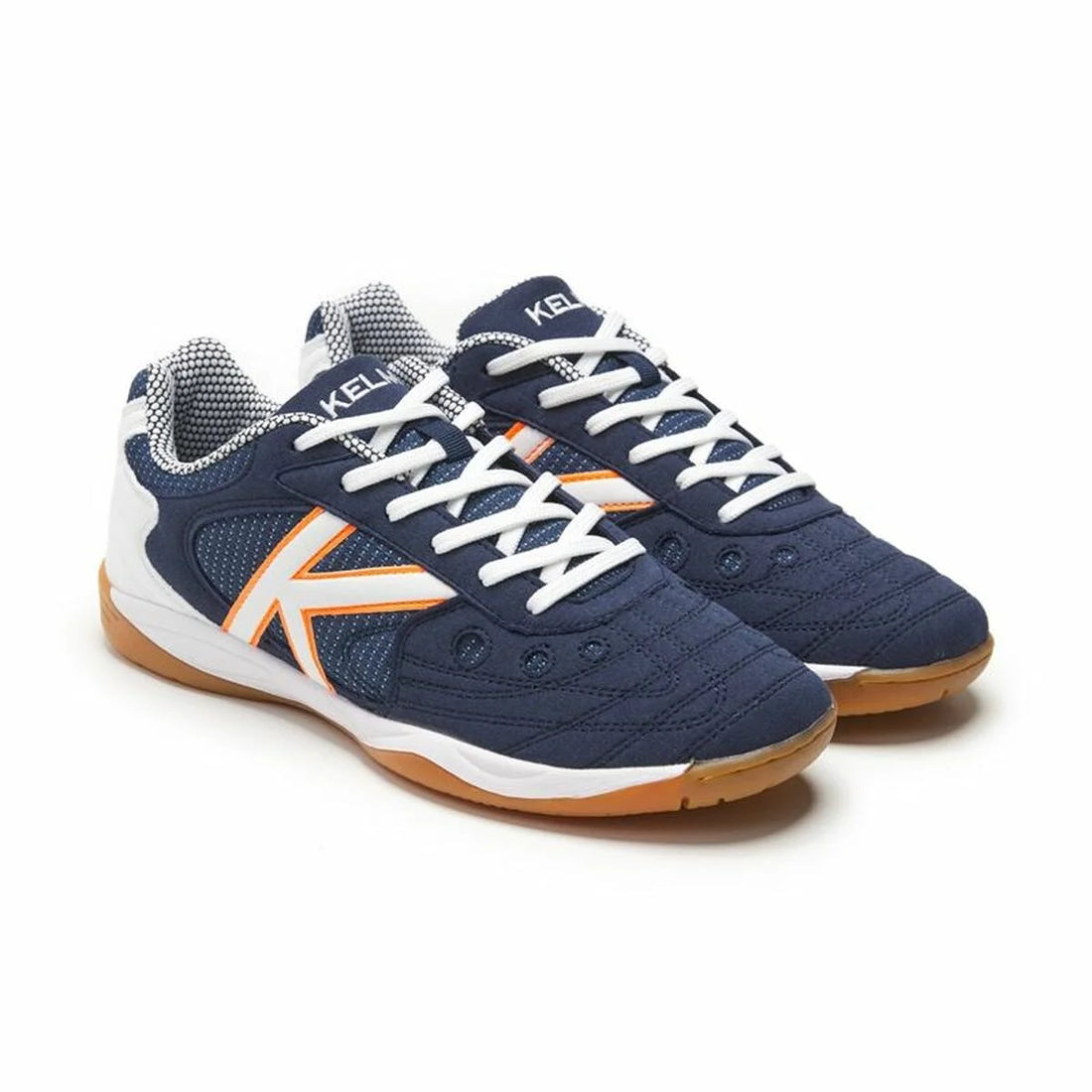Kelme Indoor Copa Hallenfußballschuhe – Marineblau – Detailansicht 2