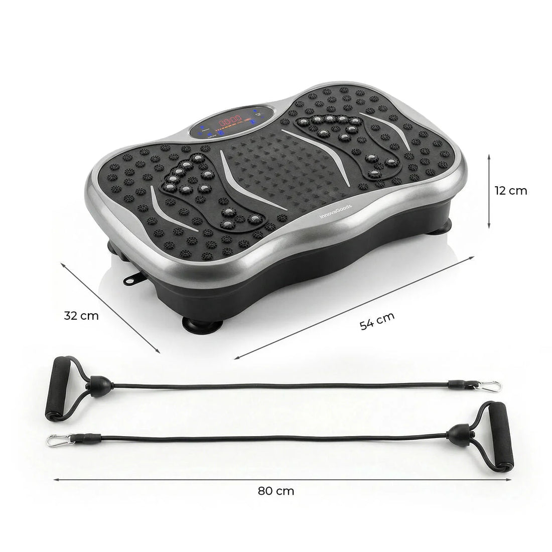 Vibrationsplattform mit Lautsprecher, Widerstandsbändern und Fernbedienung Vivflow – Detailansicht 4
