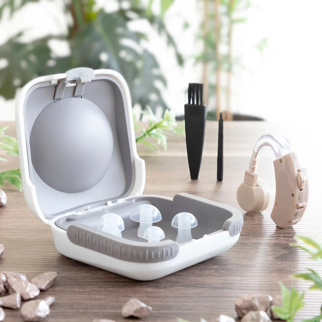 Welzy Hinter-dem-Ohr-Hörverstärker mit Zubehör – Detailansicht 4