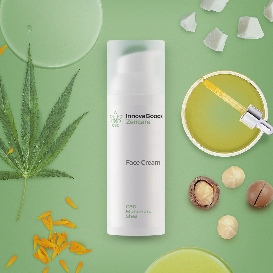 Feuchtigkeitscreme CBD Zencare 50ml – Detailansicht 4