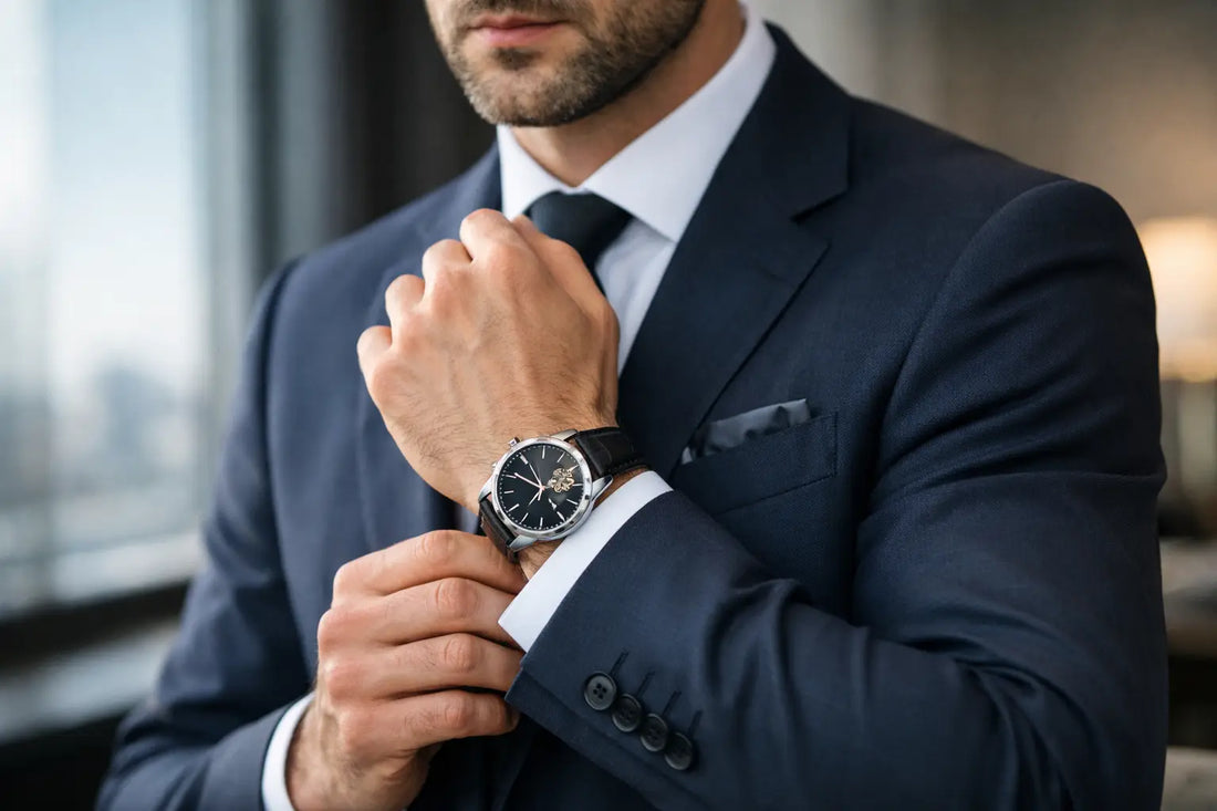 Herren Uhr zum Anzug: So sitzt dein Look