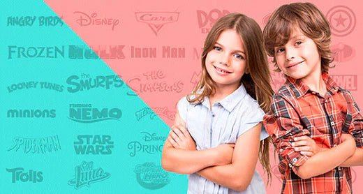 7 Produkte für Kinder mit ihren Lieblingsfiguren,AWK Flagship